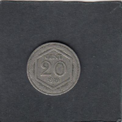 Beschrijving: 20 Centesimi  